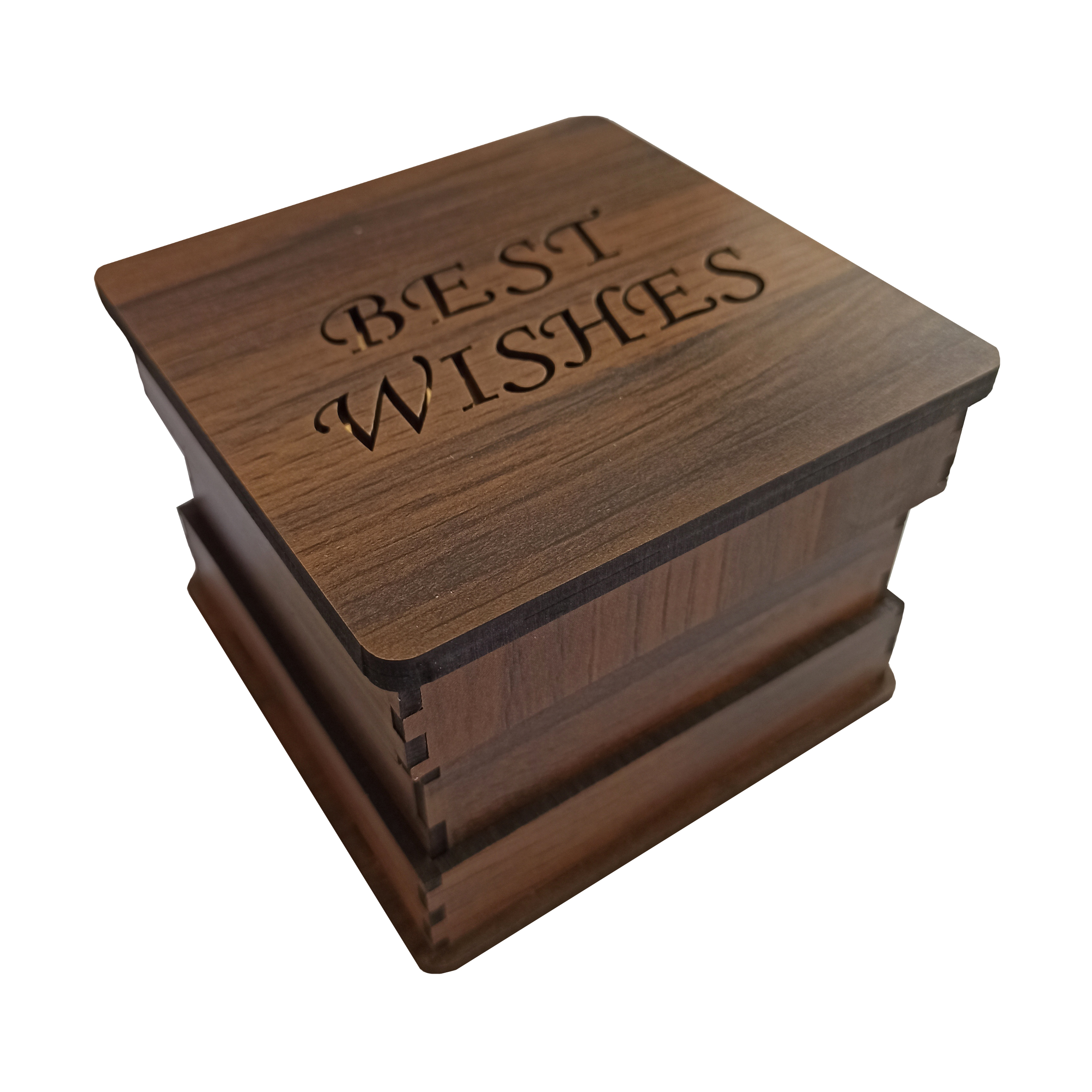 جعبه هدیه مدل BEST WISHES کد 405