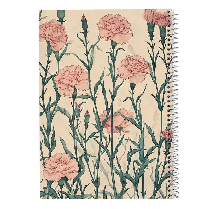 دفتر مشق 50 برگ مدوپد مدل گل کد DF13298