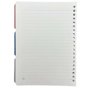 کاغذ کلاسور دوکادفتر مدل 20 حلقه کد 100-605 بسته 100 عددی