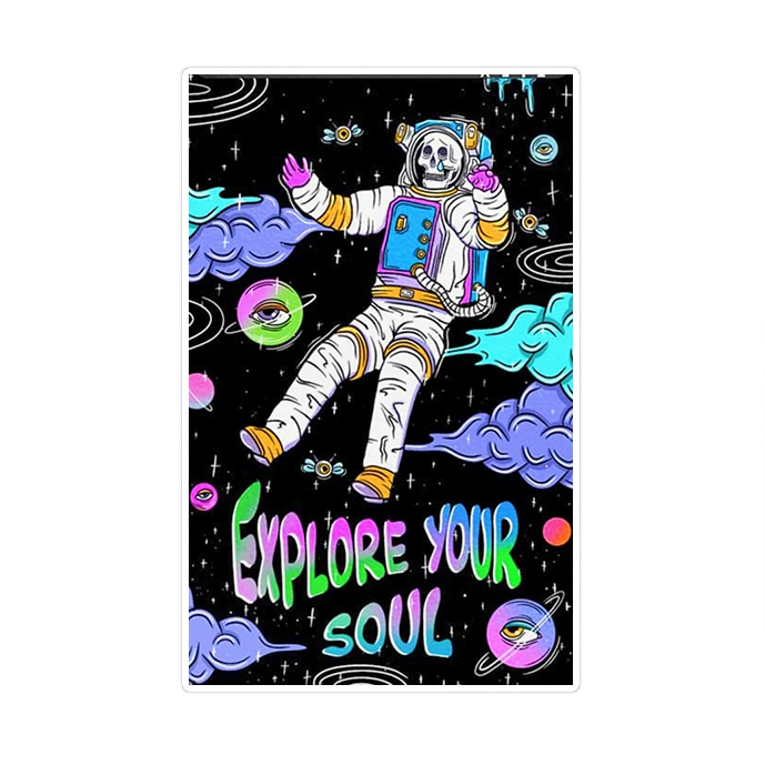 استیکر تزئینی موبایل و تبلت ماسا دیزاین مدل SM00023 SPACE 