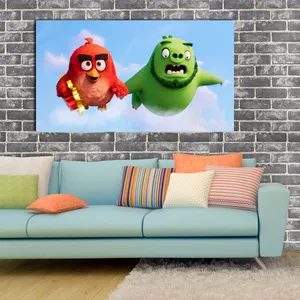 تابلو شاسی کودک مدل Angry Birds کد 31