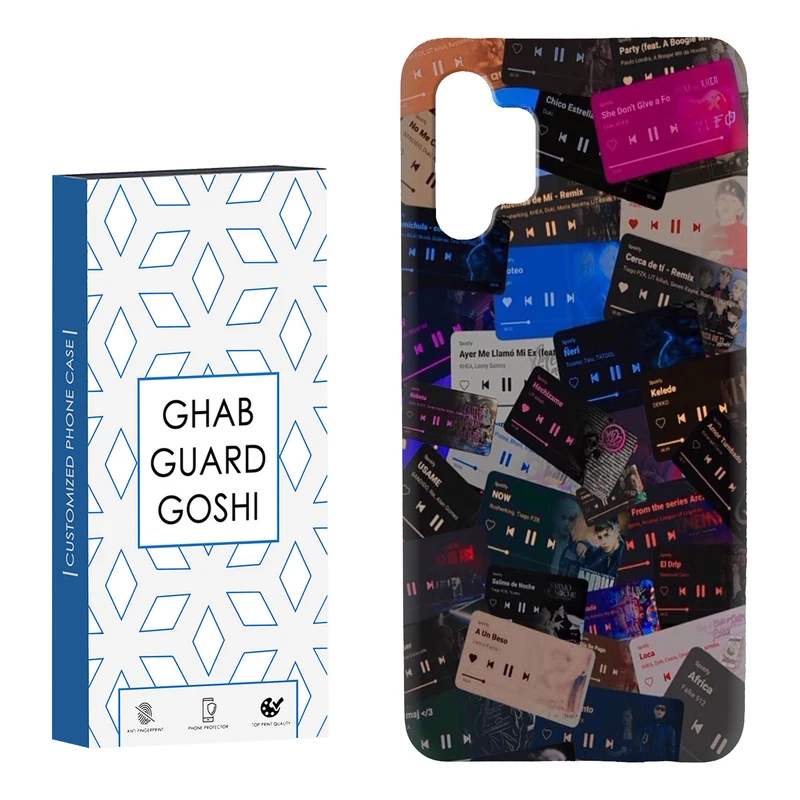 کاور قاب گارد گوشی طرح موزیک کد Dimo-264 مناسب برای گوشی موبایل سامسونگ Galaxy A13 4G / A32 5G