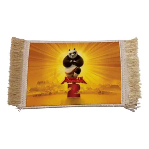 فرش ماشینی دیوارکوب مدل پاندا کونگ فو کار کد 23