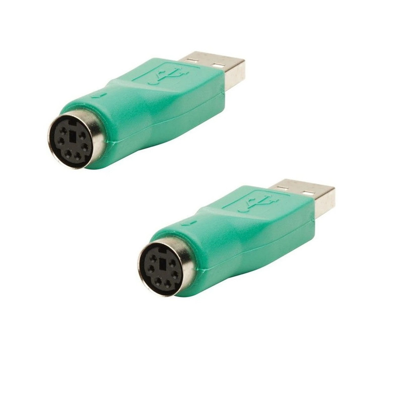 مبدل PS2 به USB مدل P2U کد 110 بسته 2 عددی