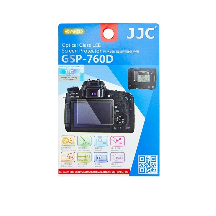 محافظ صفحه نمایش دوربین جی جی سی مدل GSP-760D مناسب برای دوربین کانن 760D / 700D / 750D / 800D بسته 3 عددی