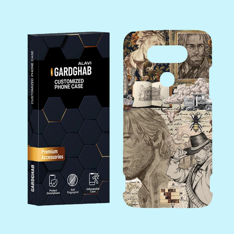 کاور گارد قاب علوی مدل هنری مناسب برای گوشی موبایل ال جی G5