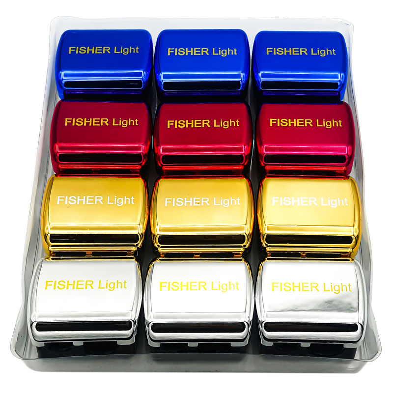 مداد تراش آرایشی فیشر لایت مدل CS-1 مجموعه 4 عددی