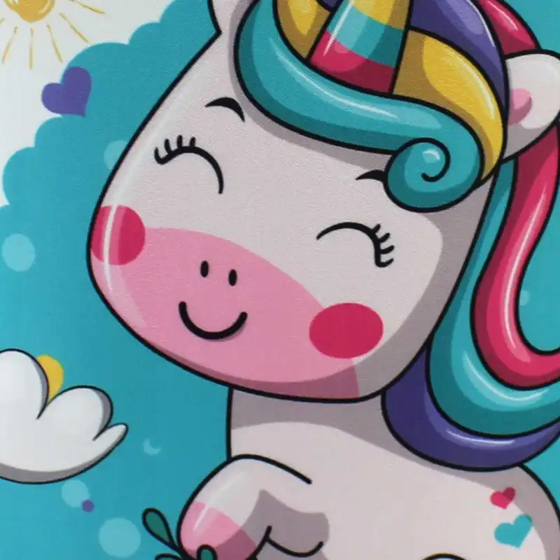 کوله پشتی چرخ دار طرح تک شاخ یونیکورن مدل fay-41-3z