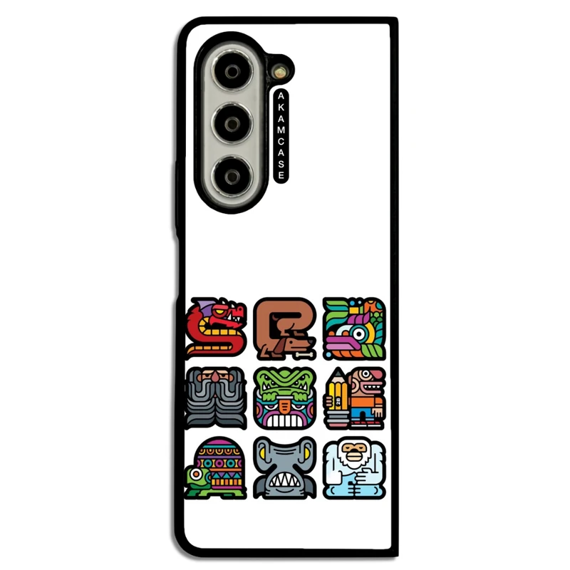 کاور آکام مدل AMC-WSGZFOLD5-MODERN CULTURE-11 مناسب برای گوشی موبایل سامسونگ Galaxy Z Fold 5