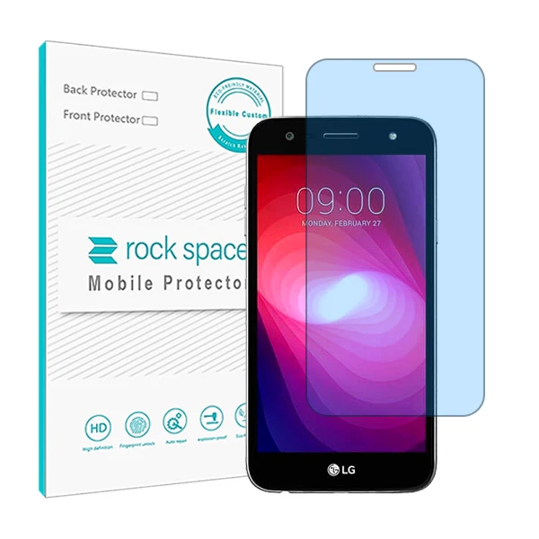 محافظ صفحه نمایش ضد اشعه آبی راک اسپیس مدل HyBLU مناسب برای گوشی موبایل ال جی X power2 