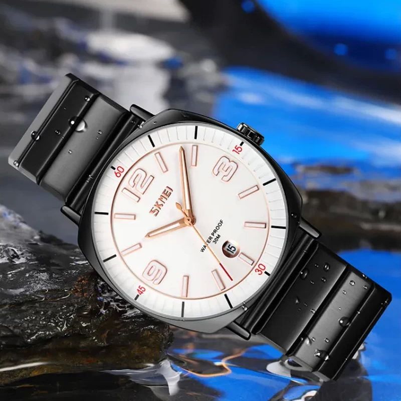 ساعت مچی عقربه‌ای مردانه کوارتز اسکمی مدل 9280 BLW -  - 4