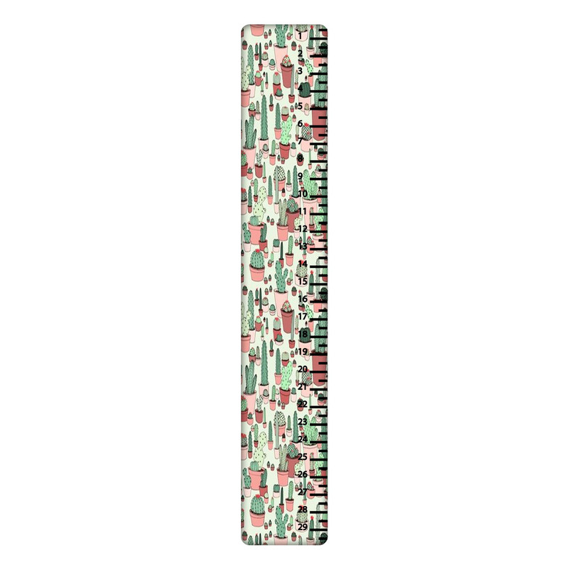 خط کش 30 سانتی متر طرح کاکتوس کد 397