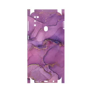 MAHOOT Purple Marble-FullSkin Cover Sticker for Samsung Galaxy M21  2021 Edition