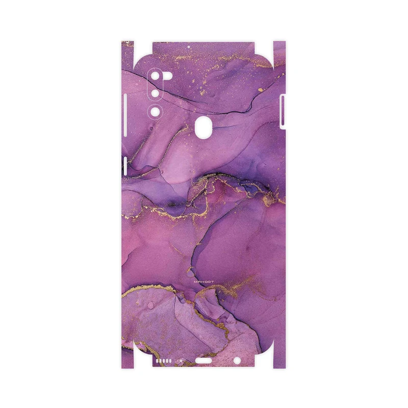 برچسب پوششی ماهوت مدل Purple Marble-FullSkin مناسب برای گوشی موبایل سامسونگ Galaxy M21 (2021) Edition
