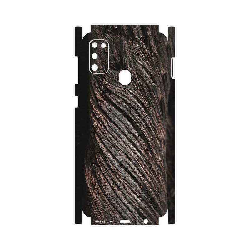 برچسب پوششی ماهوت مدل Wood Texture 9-FullSkin مناسب برای گوشی موبایل سامسونگ Galaxy M21