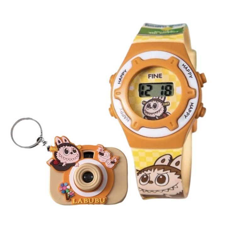 ساعت مچی دیجیتال بچگانه مدل لبوبو به همراه دوربین
