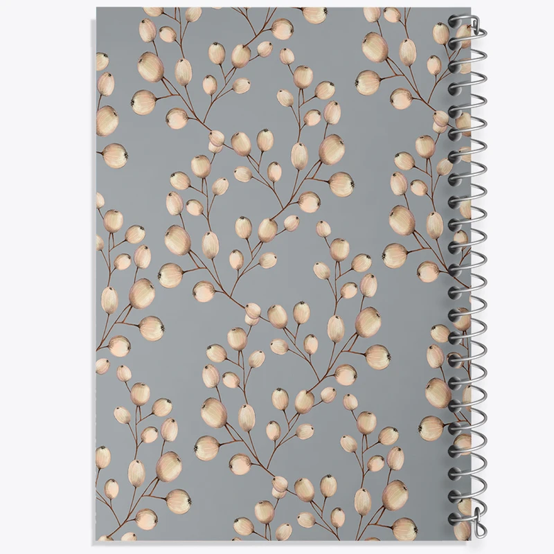 دفتر مشق 100 برگ خندالو طرح گل گلی کد N728