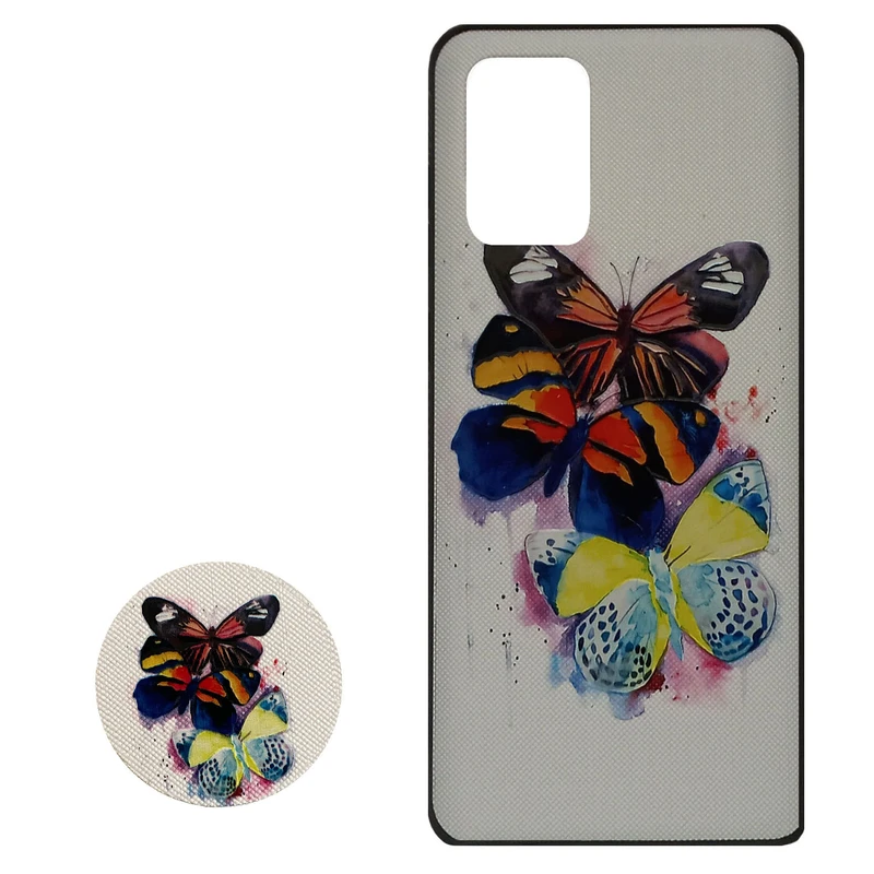 کاور مدل MRM4-153 مناسب برای گوشی موبایل سامسونگ Galaxy Note 20 به همراه پاپ سوکت