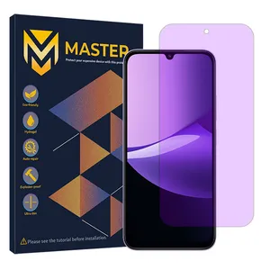 Master Eye Care model purple filter screen protector suitable for Xiaomi Redmi 15C 4G Mobile phone