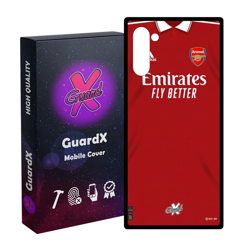 کاور گارد ایکس طرح آرسنال مدل Glass10467 مناسب برای گوشی موبایل سامسونگ Galaxy Note 10