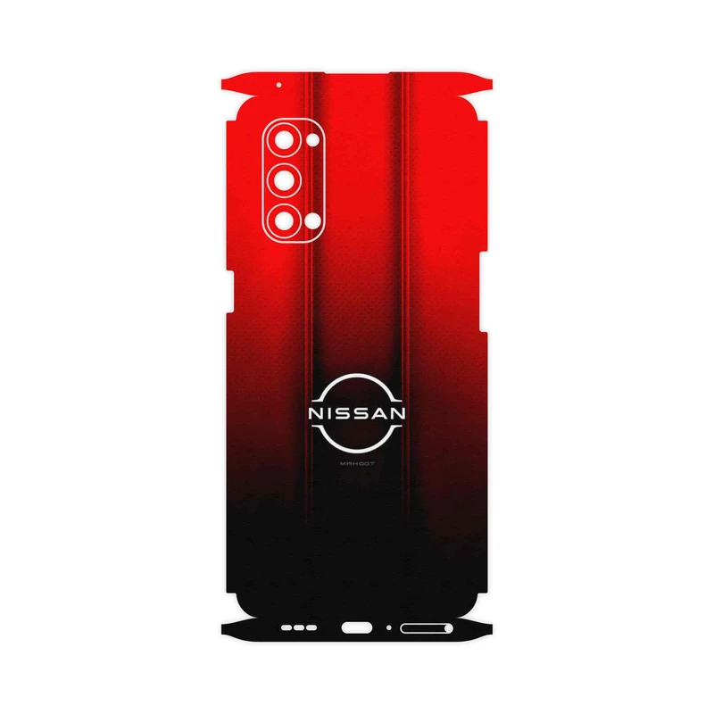 برچسب پوششی ماهوت مدل Nissan_Logo-FullSkin مناسب برای گوشی موبایل اپو Reno4 Pro 5G