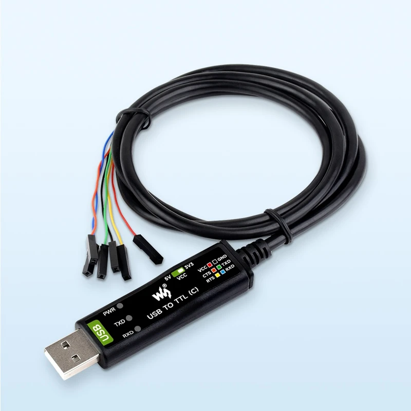 عکس شماره 8 : مبدل صنعتی usb به سریال ویوشیر مدلusb to ttl (c)