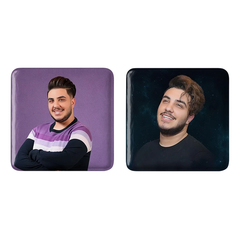 مگنت خندالو مدل آرون افشار کد 40134014 مجموعه 2 عددی