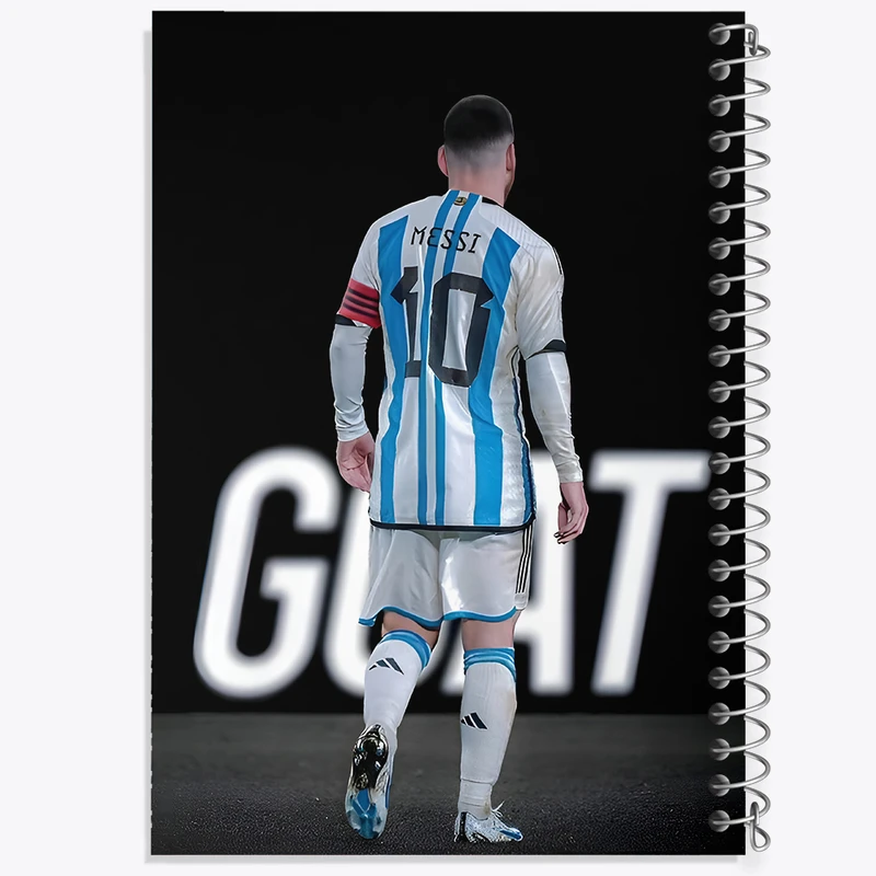 دفتر نقاشی 50 برگ خندالو طرح لیونل مسی کد F7189