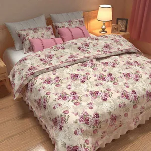 سرویس ملحفه اِسپی توره مدل رزیتا کد ET - 38 دونفره 4 تکه