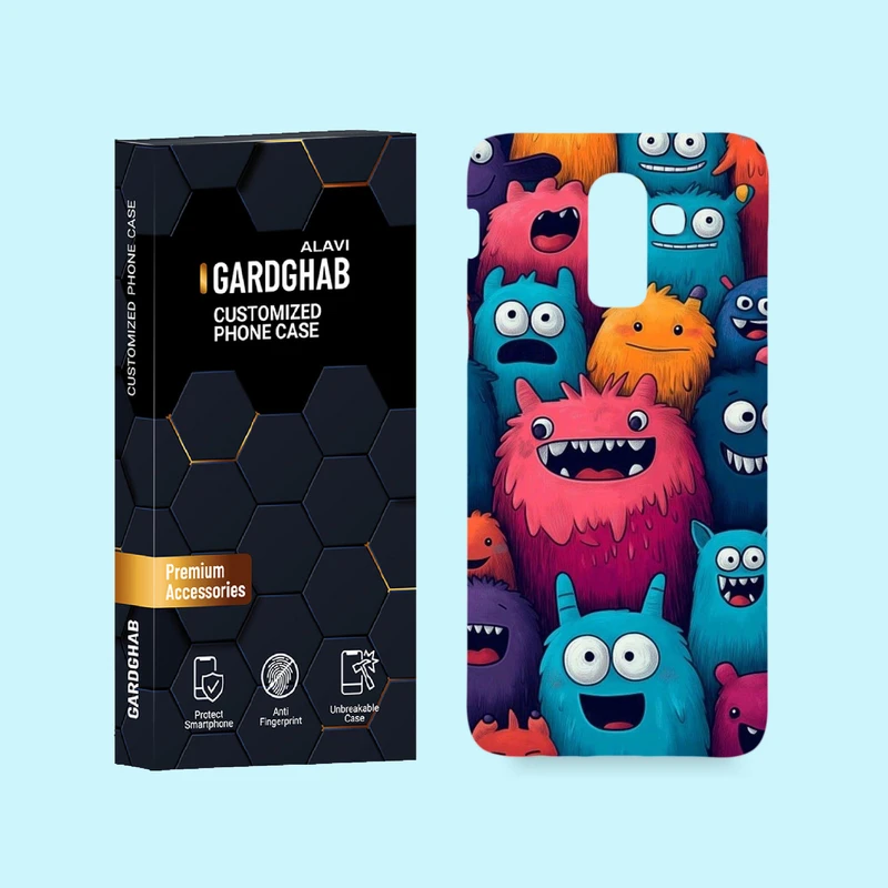 کاور گارد قاب علوی مدل کارتنی و انیمه مناسب برای گوشی موبایل سامسونگ Galaxy J8 2018