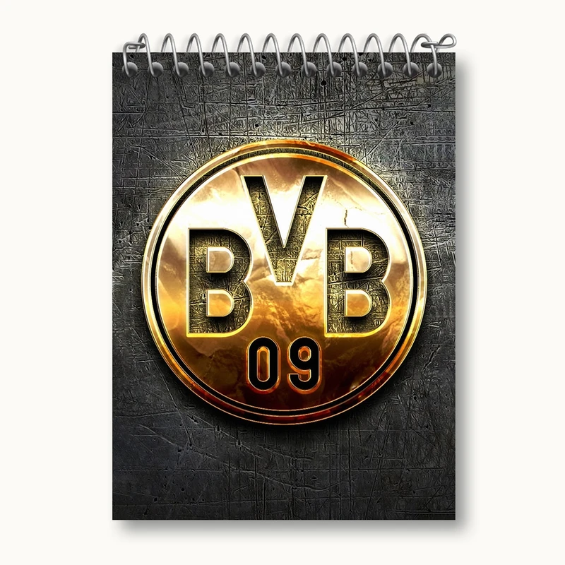 دفتر یادداشت 50 برگ خندالو مدل باشگاه دورتموند کد 27433