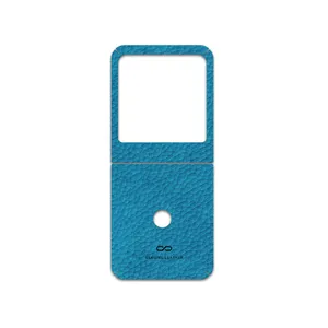 MAHOOT Blue-Leather Cover Sticker for Motorola Razr 40 Ultra