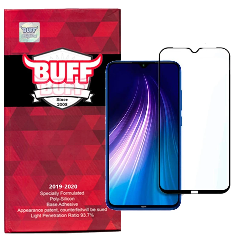 محافظ صفحه نمایش 5D بوف مدل F33 مناسب برای گوشی موبایل شیائومی Redmi note 8t
