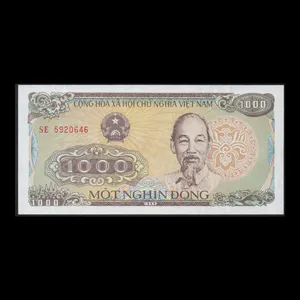 اسکناس تزئینی طرح کشور ویتنام مدل 1000 دانگ