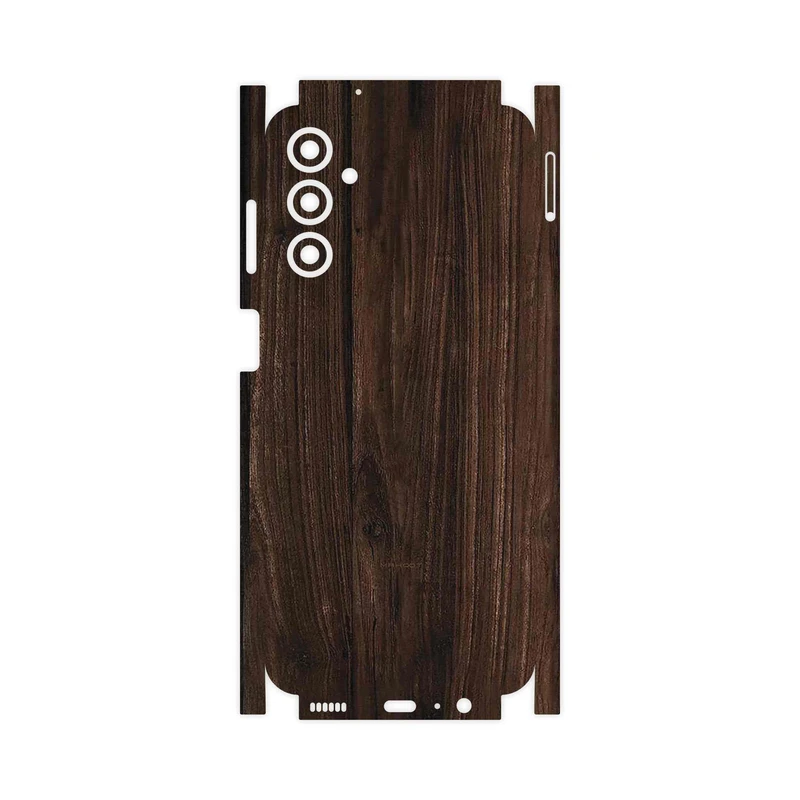 برچسب پوششی ماهوت مدل Dark_Walnut_Wood-FullSkin مناسب برای گوشی موبایل سامسونگ Galaxy M14
