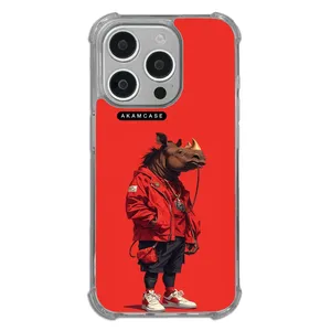 AKAM AMC-WTA15PRO-ANIMALS8 Cover For Apple iPhone 15 Pro