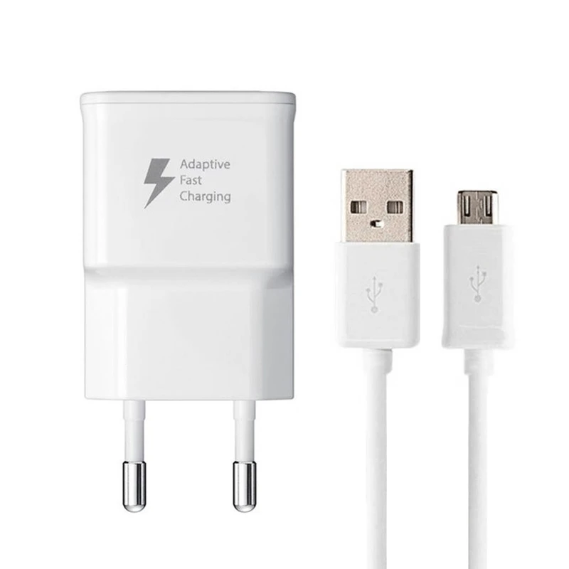 شارژر دیواری مدل EP-TA20EWE به همراه کابل تبدیل microUSB