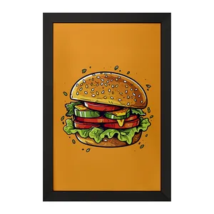 تابلو خندالو مدل فست فود (Fast Food) کد 36578