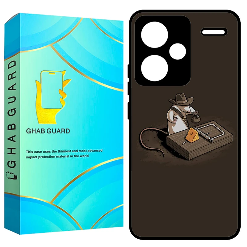 کاور قاب گارد طرح موش مدل GCHPN13PL مناسب برای گوشی موبایل شیائومی Redmi Note 13 Pro Plus