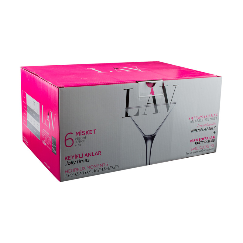 بستنی خوری لاو مدل mis586 بسته 6 عددی