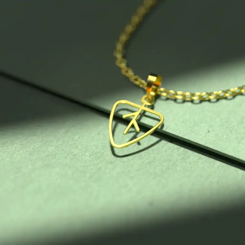 گردنبند طلا 18 عیار زنانه مدوپد مدل درخت کد D3-1-1258