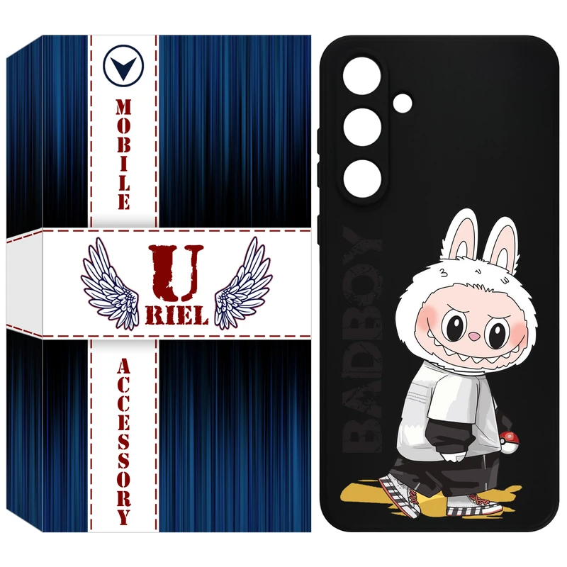 کاور یوریل مدل KSH کد 103 طرح عروسک لبوبو مناسب برای گوشی موبایل سامسونگ Galaxy A35