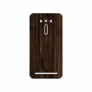 MAHOOT Dark Walnut Wood Cover Sticker for ASUS Zenfone 2 Laser