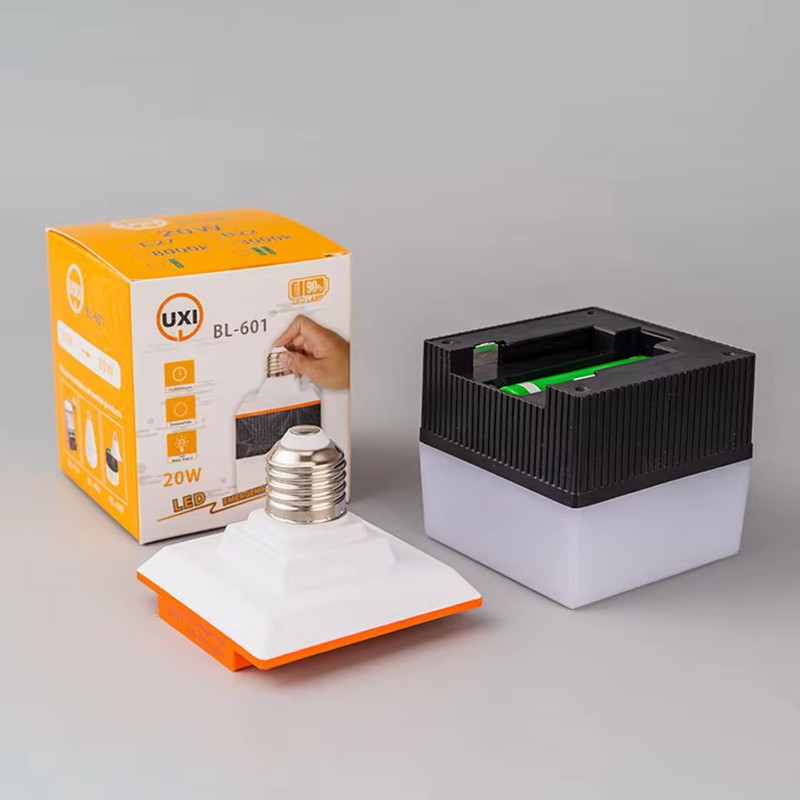 لامپ سرپیچی اضطراری مدل هوشمند کد BL-601 20W با نور مهتابی