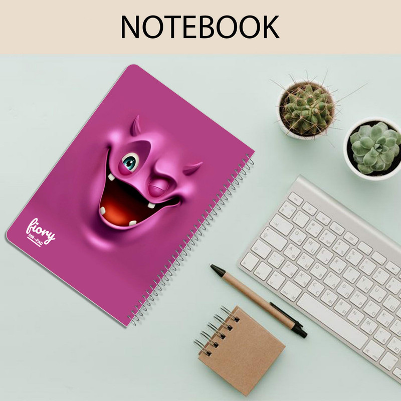 دفتر مشق مستر راد مدل ایموجی طرح بدجنس کد 1573 funny face