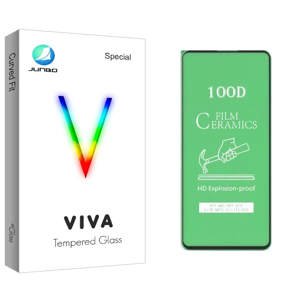 محافظ صفحه نمایش سرامیکی جانبو مدل Viva Glass مناسب برای گوشی موبایل سامسونگGalaxy A71