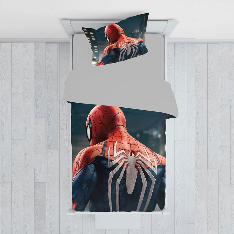 سرویس روتختی مدل مردعنکبوتی TXY442 یک نفره 5 تکه