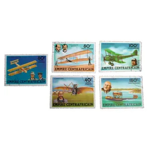 تمبر یادگاری مدل هواپیما کد bc-2024 مجموعه 5 عددی