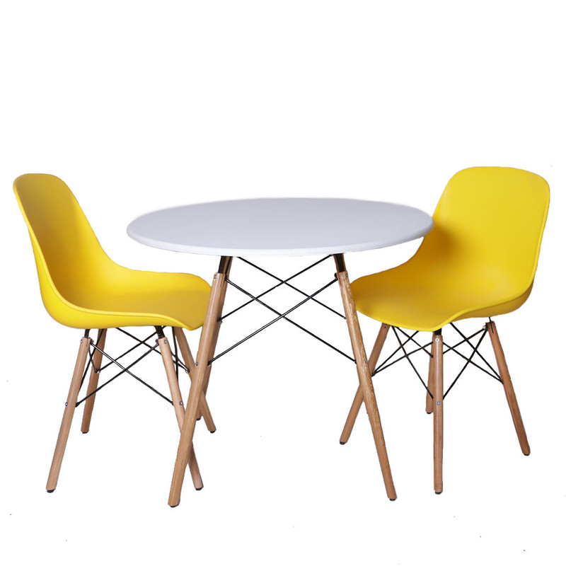 میز و صندلی ناهار خوری 2 نفره مدل مایا فایبر کد MF888