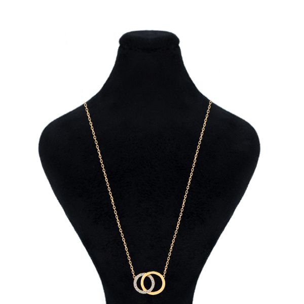 گردنبند طلا 18 عیار زنانه ماوی گالری مدل آوا -  - 1